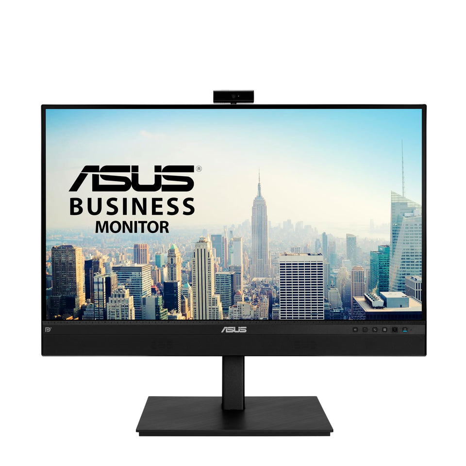 ASUS BE27ACSBK 27-inch panel for crisp QHD visuals in video conferences.