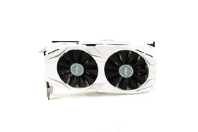 ASUS GeForce GTX 1060 6GB dual-fan front view; quiet gaming under load