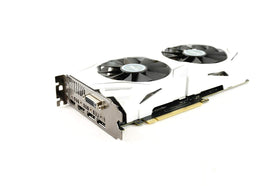 ASUS GTX 1060 6GB dual-fan heat sink detail highlighting efficient cooling