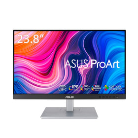 ASUS ProArt PA247CV IPS panel close-up for accurate editing.