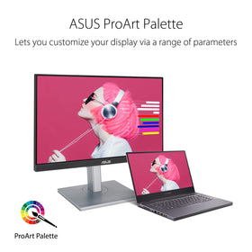 ASUS ProArt PA247CV HDMI and DisplayPort ports for versatile connections.