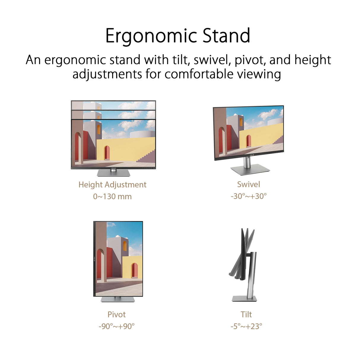 ASUS ProArt PA248CRV wide coverage of sRGB and DCI-P3 for proofs