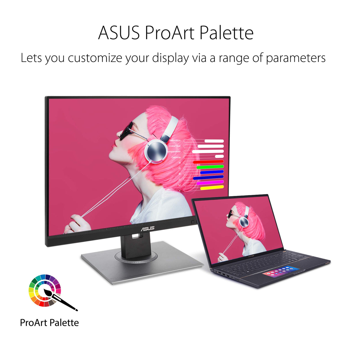PA248QV ergonomic stand with tilt, pivot, swivel, and height adjustment for comfort.