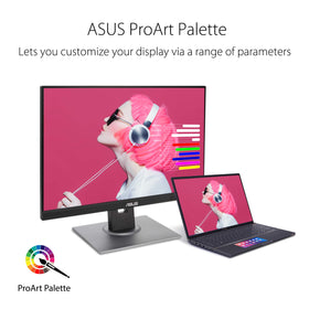 PA248QV ergonomic stand with tilt, pivot, swivel, and height adjustment for comfort.