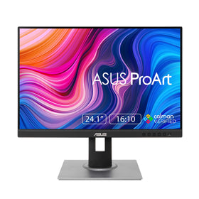 ASUS ProArt PA248QV monitor delivers true color clarity for photo editing and design.