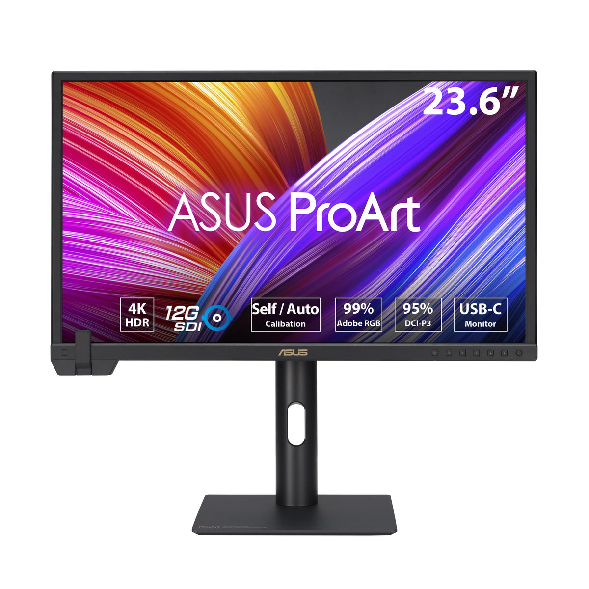 ASUS ProArt PA24US 4K panel delivers sharp color detail.