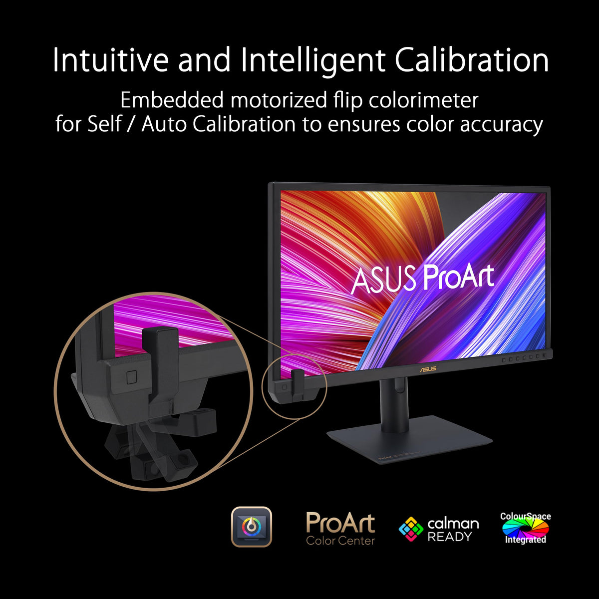 Calman Ready compatibility supports professional calibration workflows.