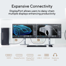 ASUS Light Sync ambient sensor adapts colors to ambient lighting for true-to-life viewing