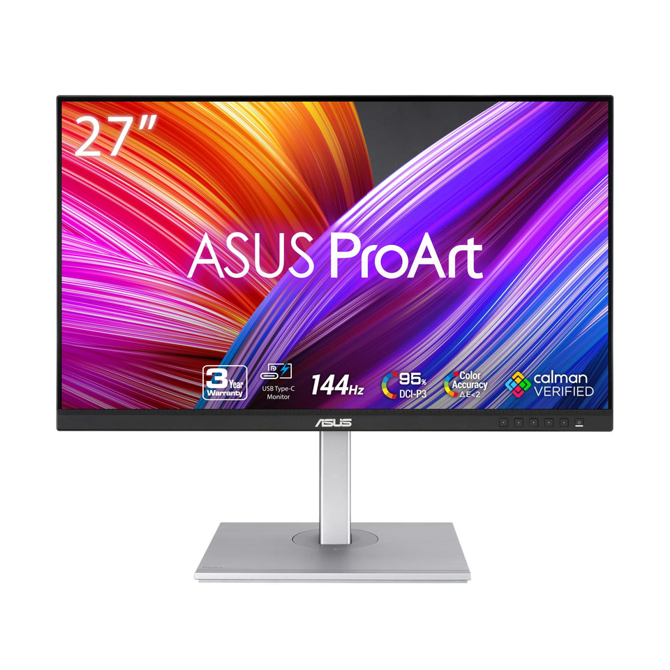 ASUS ProArt PA278CGV front view emphasizing color accuracy