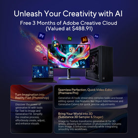 ASUS ProArt PA278QGV 95% DCI-P3 coverage delivers vibrant, accurate palettes.
