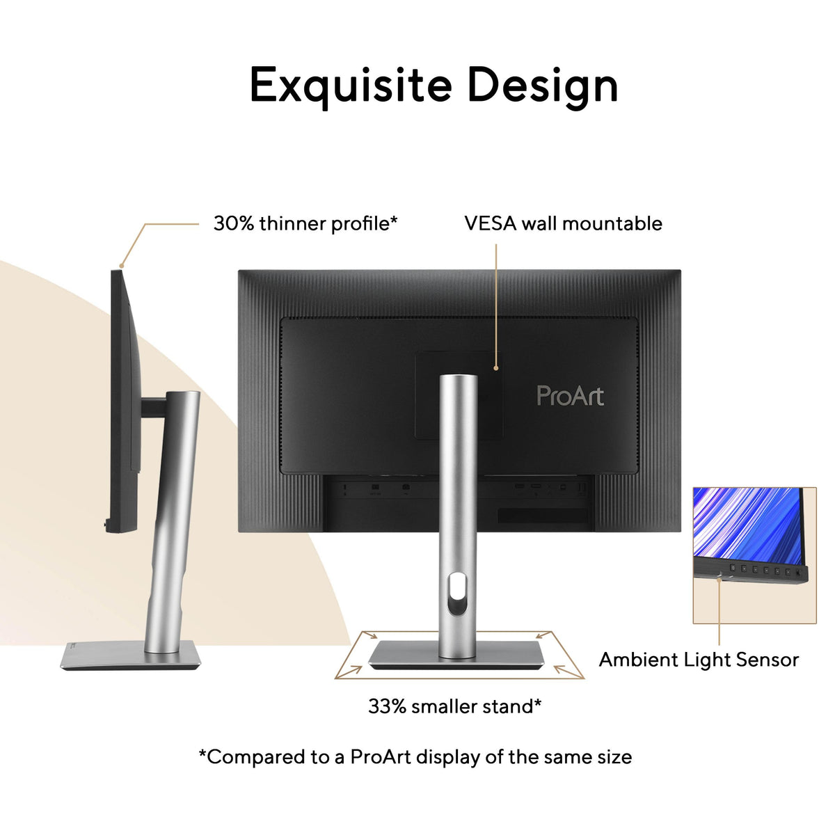 ASUS ProArt PA278QGV Calman Verified calibration ensures Delta E under 2 accuracy.
