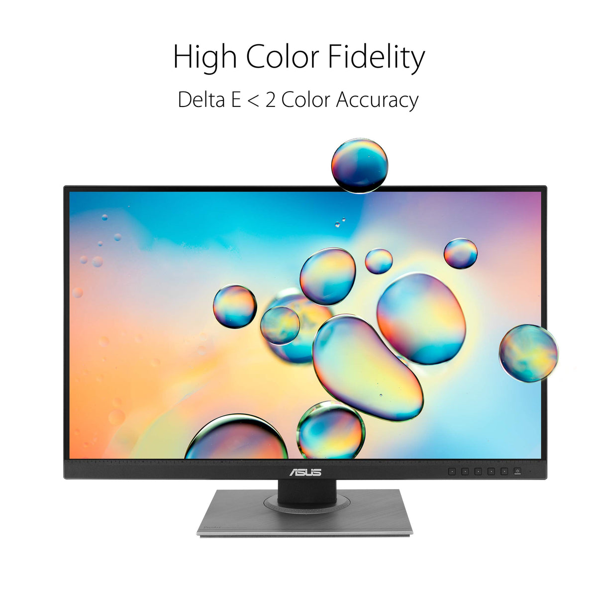 ASUS ProArt PA278QV color gamut 100% sRGB/Rec709 for accurate previews.