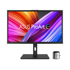 ASUS ProArt PA27DCE-K RGB stripe display highlighting color accuracy