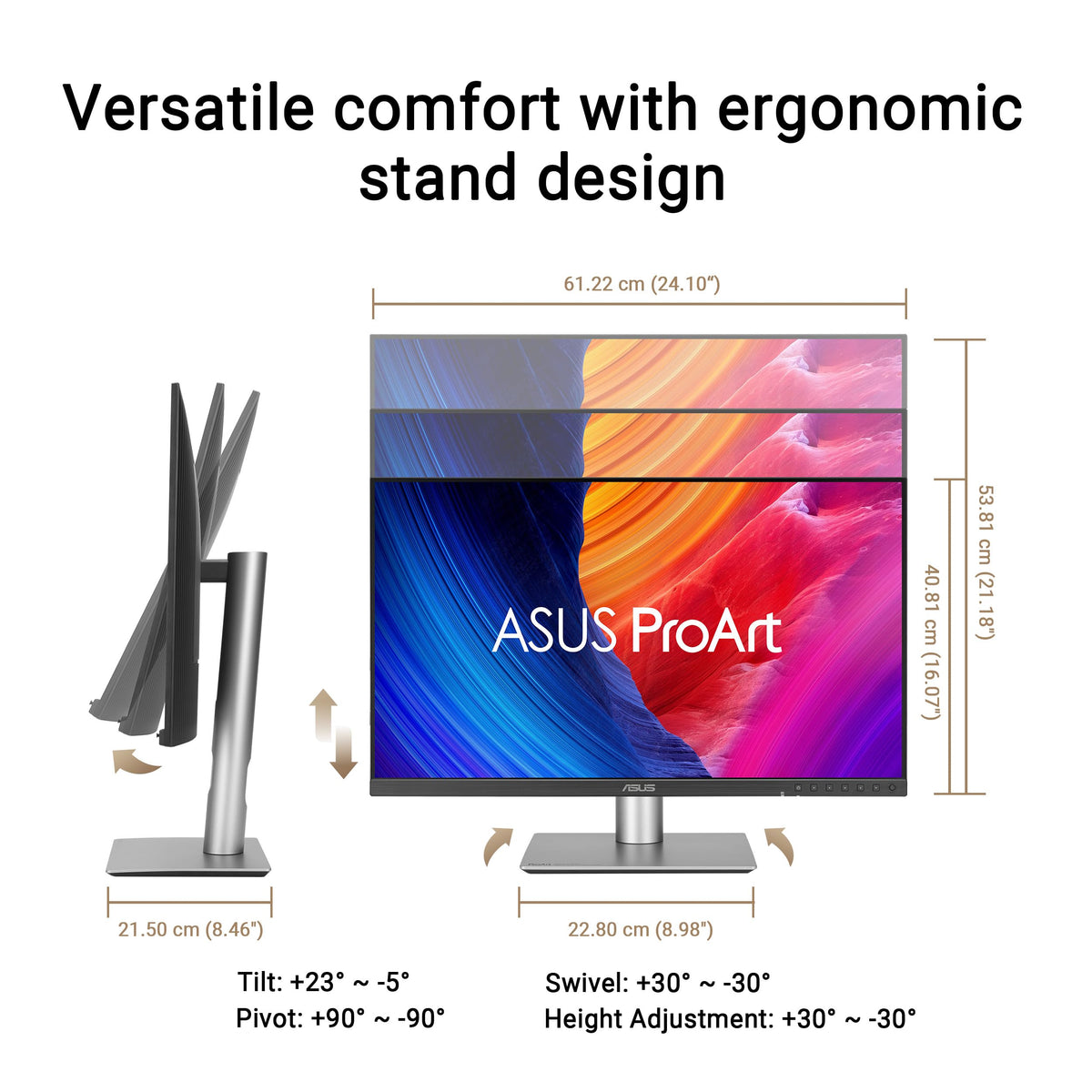 ASUS ProArt PA27JCV Adobe Creative Cloud access adds value for creatives