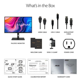 Asus ProArt PA329CV HDR capability improves contrast for HDR content previews.