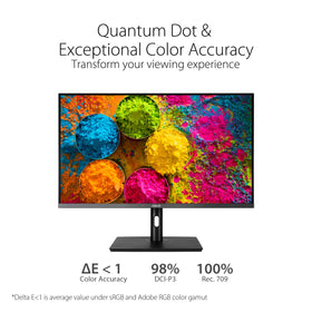 ASUS ProArt PA32UCR-K supports HDR-10 and HLG for lifelike footage playback