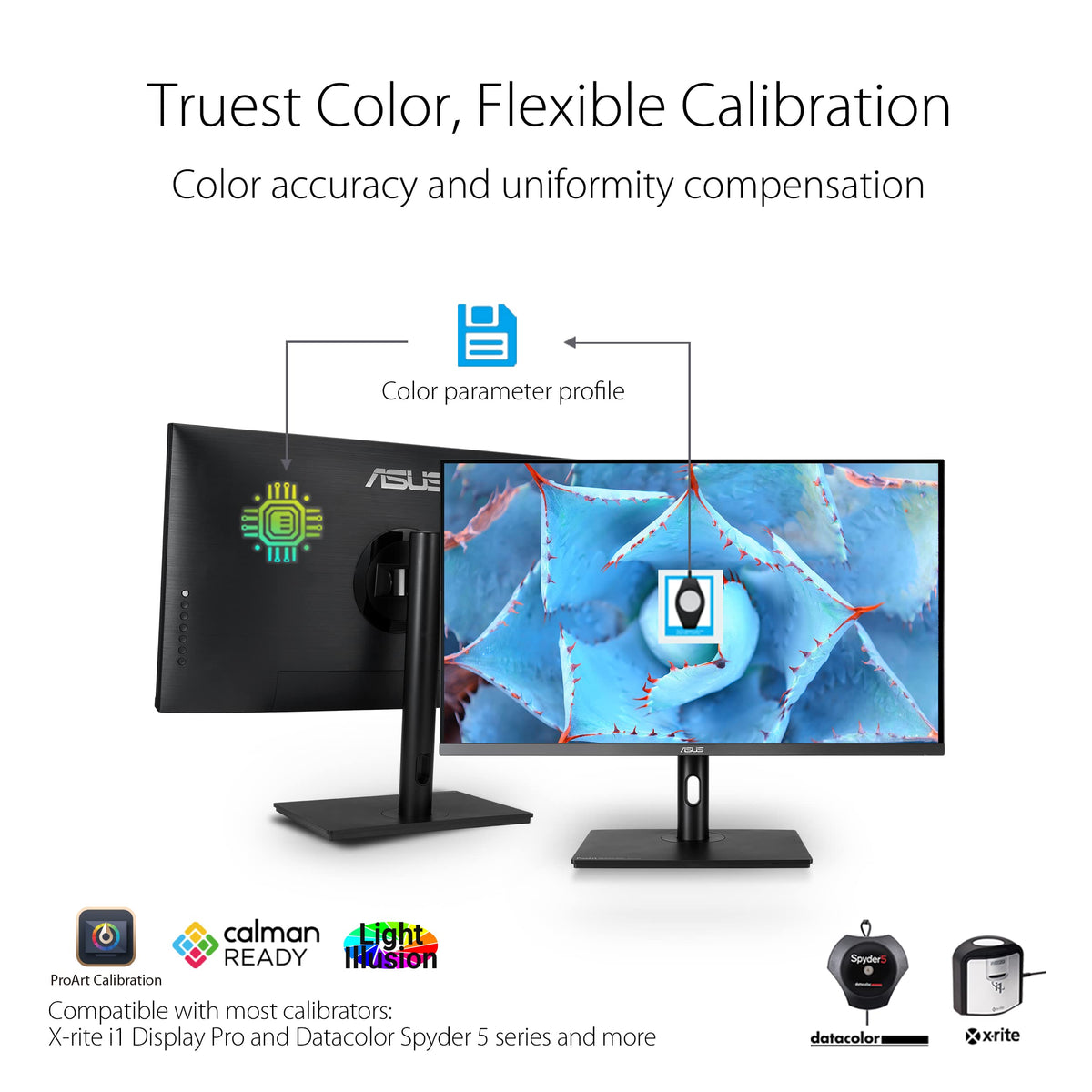 ASUS ProArt PA32UCR-K hardware calibration ensures color accuracy over time