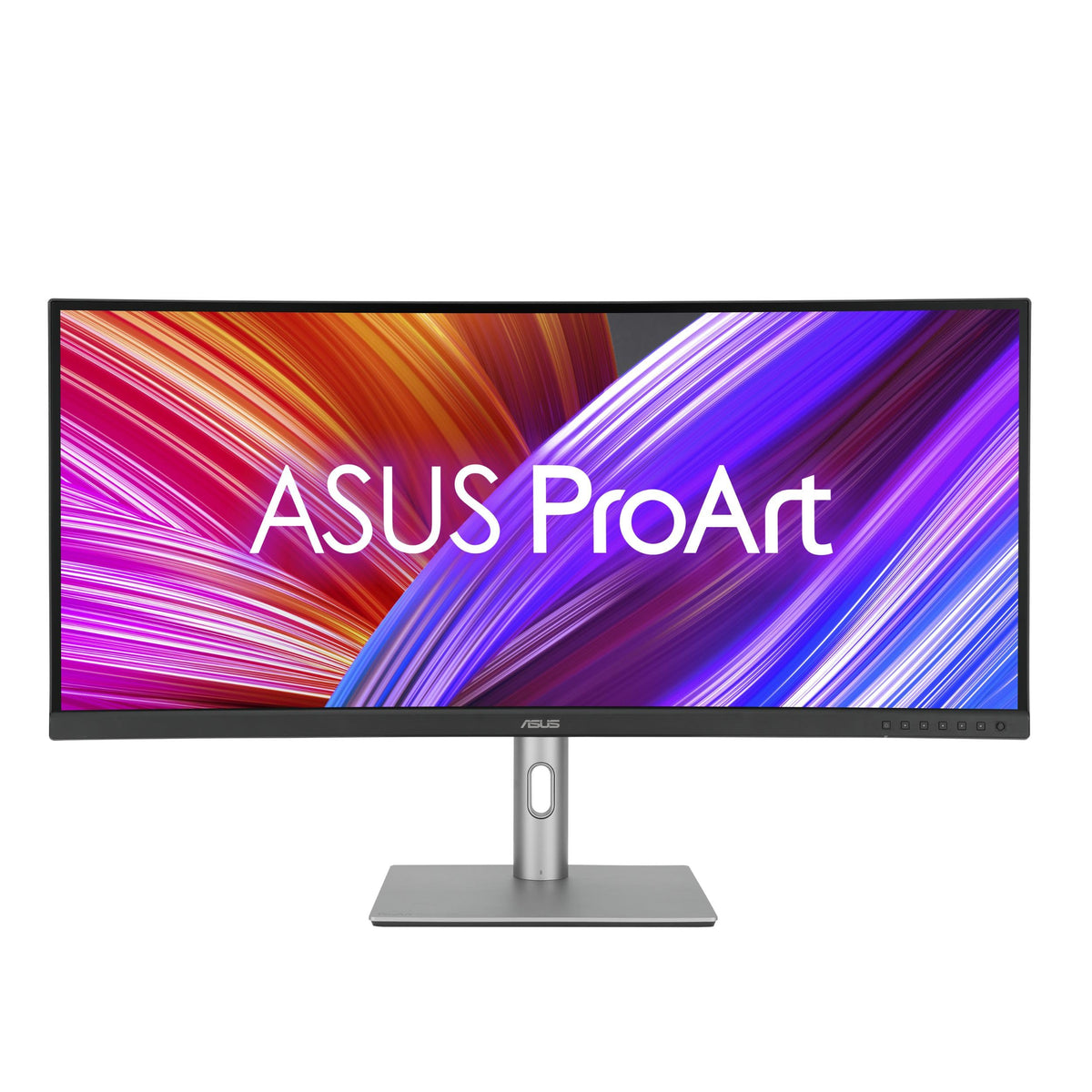 ASUS ProArt PA34VCNV ultrawide curved panel for immersive editing sessions.