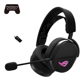 ASUS ROG Pelta with detachable mic ensures clear voice chats during battles.