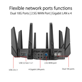 ASUS ROG GT-AXE16000 rangeboost-plus boosts home coverage across rooms