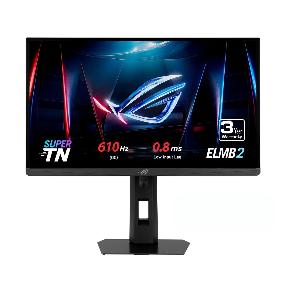 ASUS ROG Strix Ace 24 front view, compact esports monitor for fast-paced games.