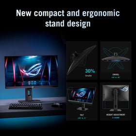 ASUS ROG Strix Ace 24 OC 610hz view showcases ultra-fast refresh for esports.