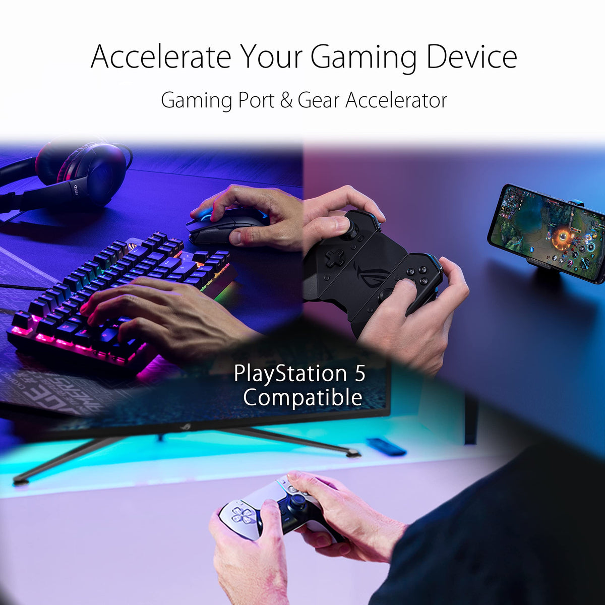 ASUS ROG Strix GS-AX5400 AiMesh setup scene