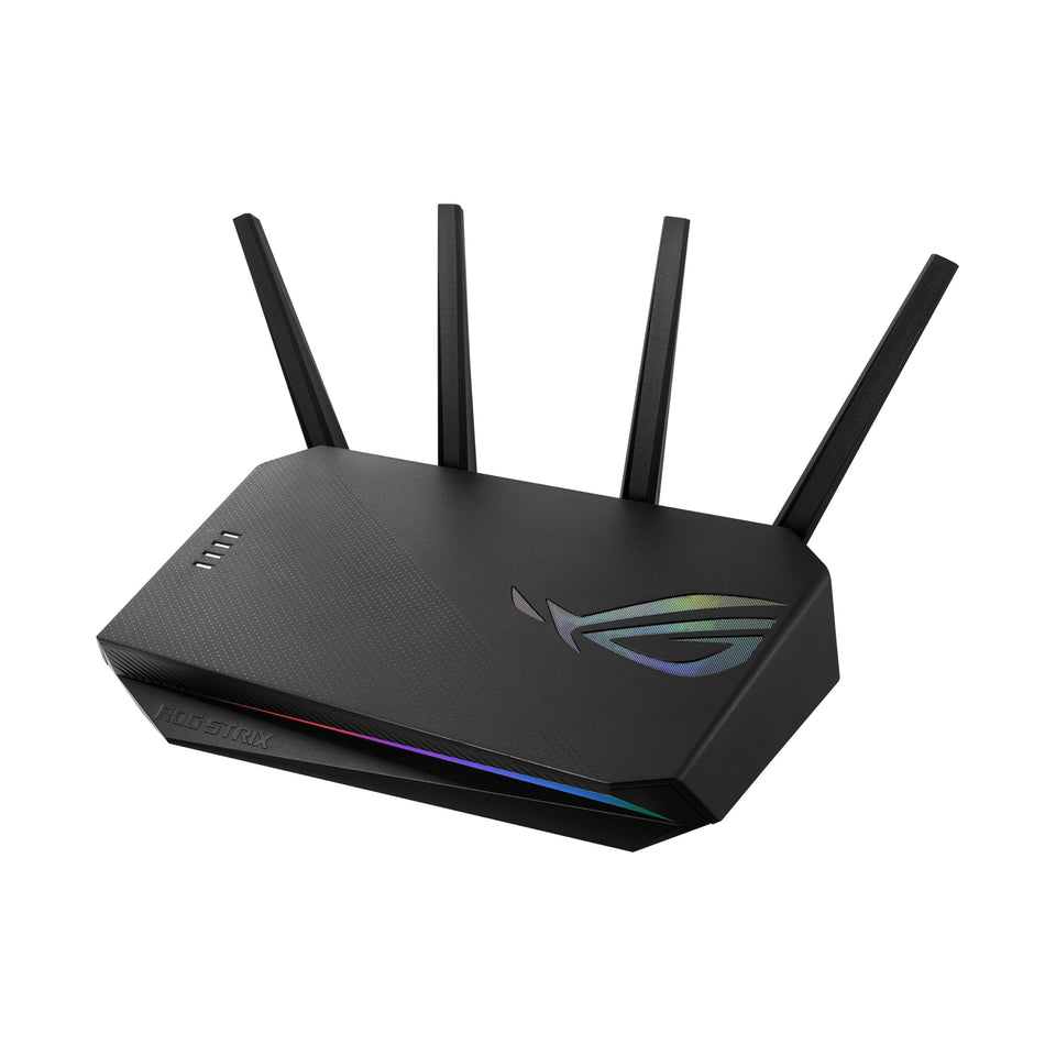 ASUS ROG Strix GS-AX5400 front view, optimized for gaming performance
