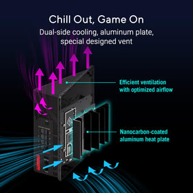 ASUS ROG Strix GS-BE12000 eight-antennas optimize home coverage.