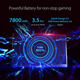 ASUS ROG Strix XG17AHP built-in battery for portable sessions