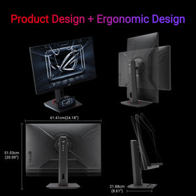 ASUS ROG Strix XG279CNS DisplayWidget Center quick OSD access with a mouse.