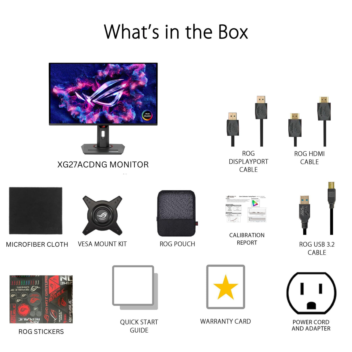 ASUS ROG Strix XG27ACDNG G-SYNC Compatible for tear-free gaming