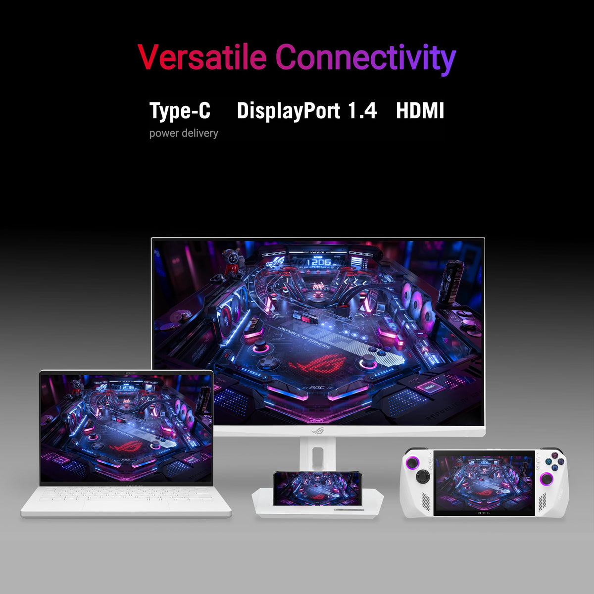 ASUS ROG Strix XG27ACG-W ELMB Sync for crisp frames