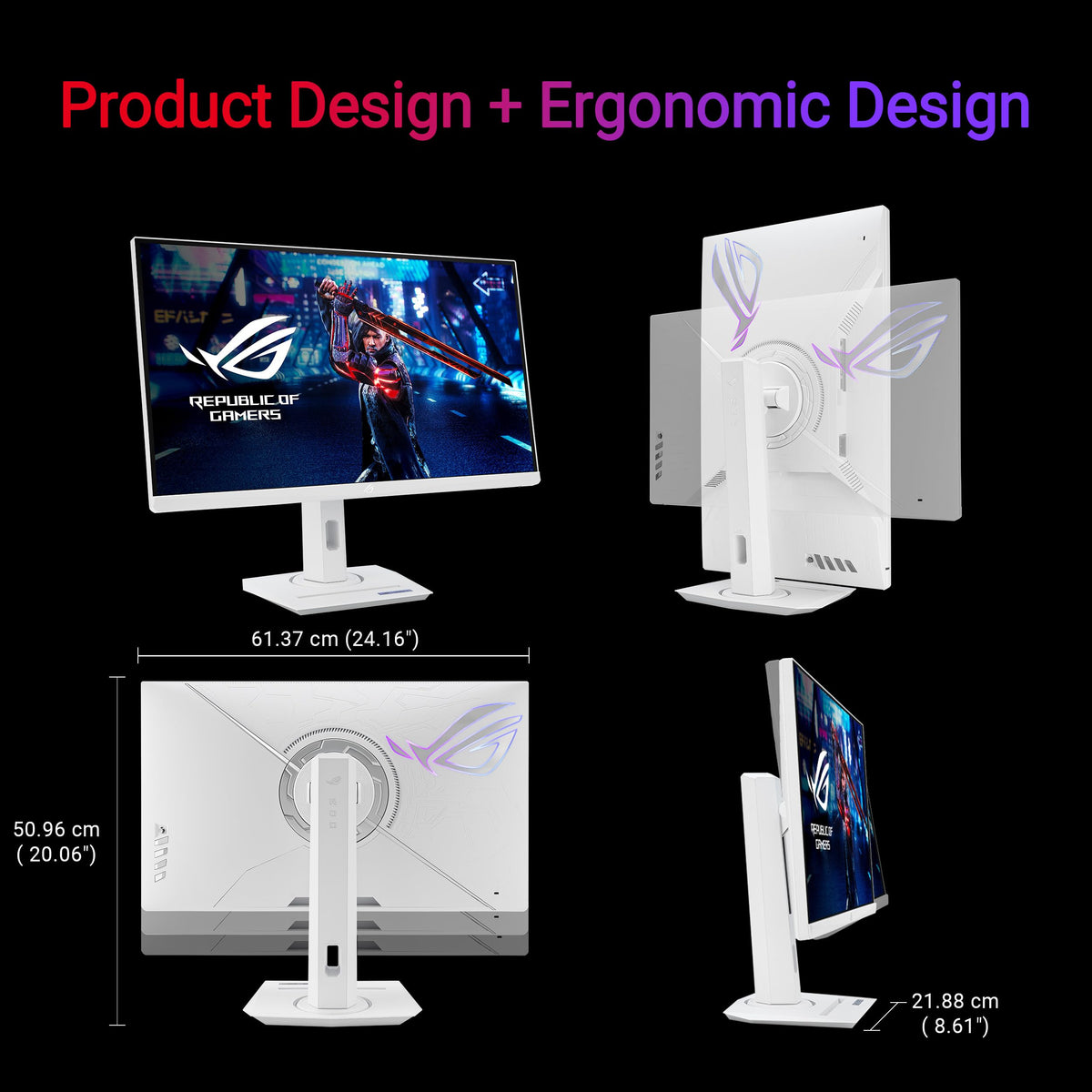 ASUS ROG Strix XG27ACG-W DisplayWidget Center ease of calibration