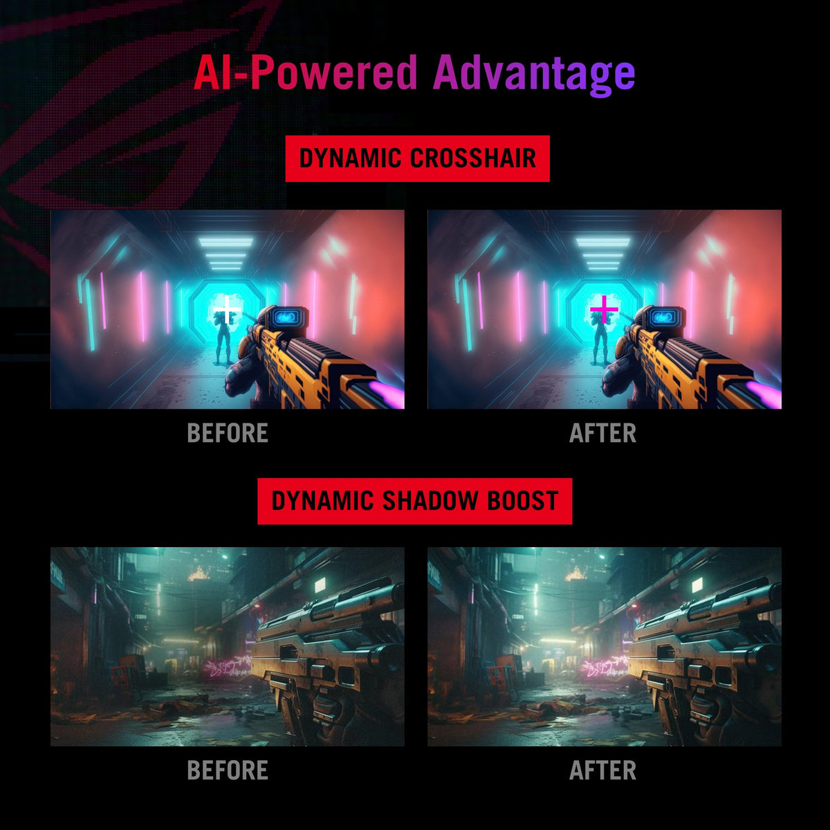 ASUS ROG Strix XG27ACS DisplayWidget Center for quick adjustments