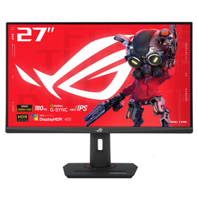ASUS ROG Strix XG27ACS front view showing sleek gaming monitor design