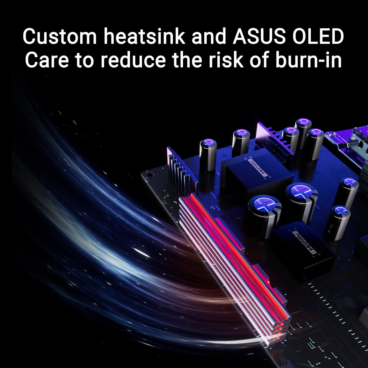 ASUS ROG Strix XG27AQDMG OLED Anti-flicker minimizes distraction during frame-rate changes