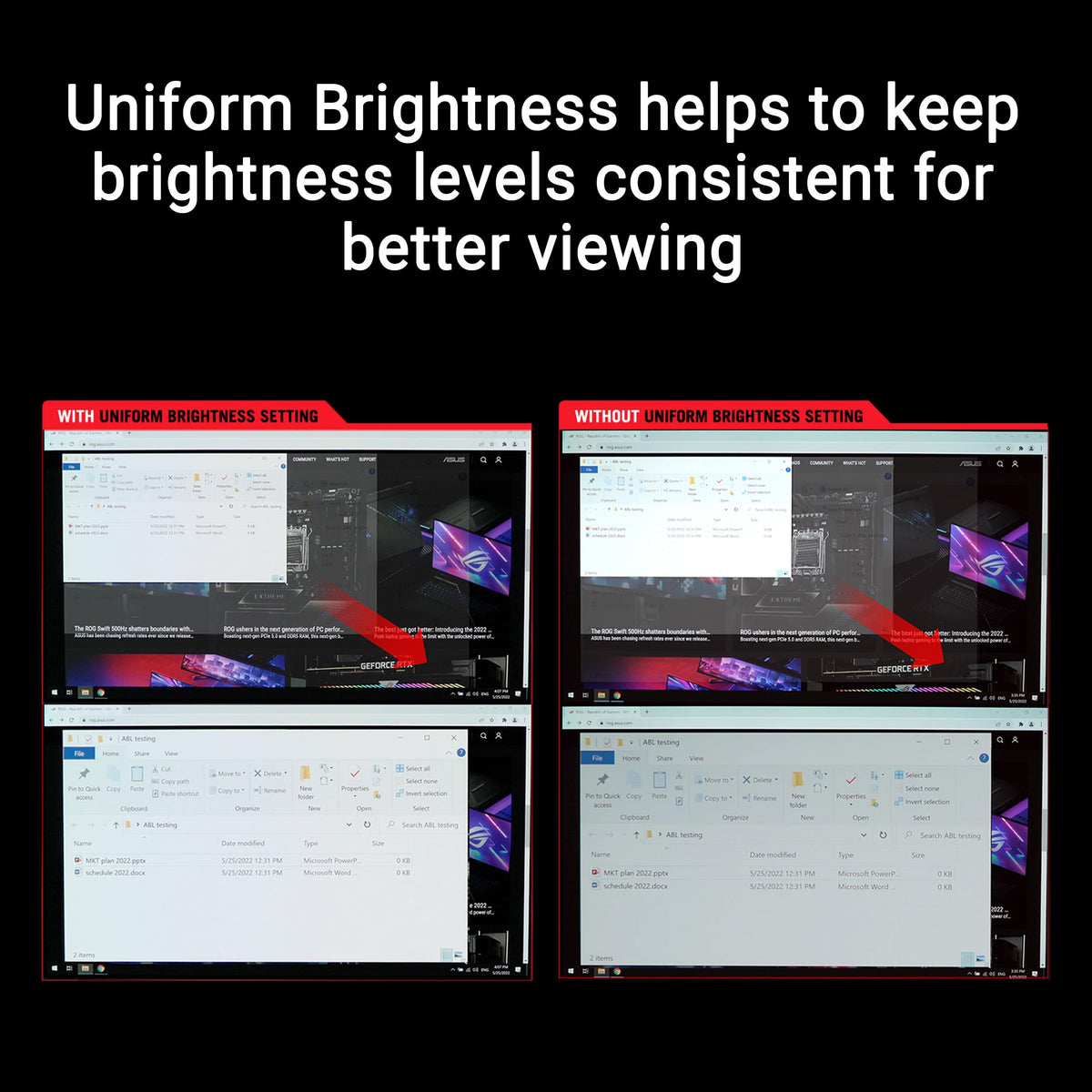 ASUS ROG Strix XG27AQDMG DisplayWidget enables quick on-screen customization