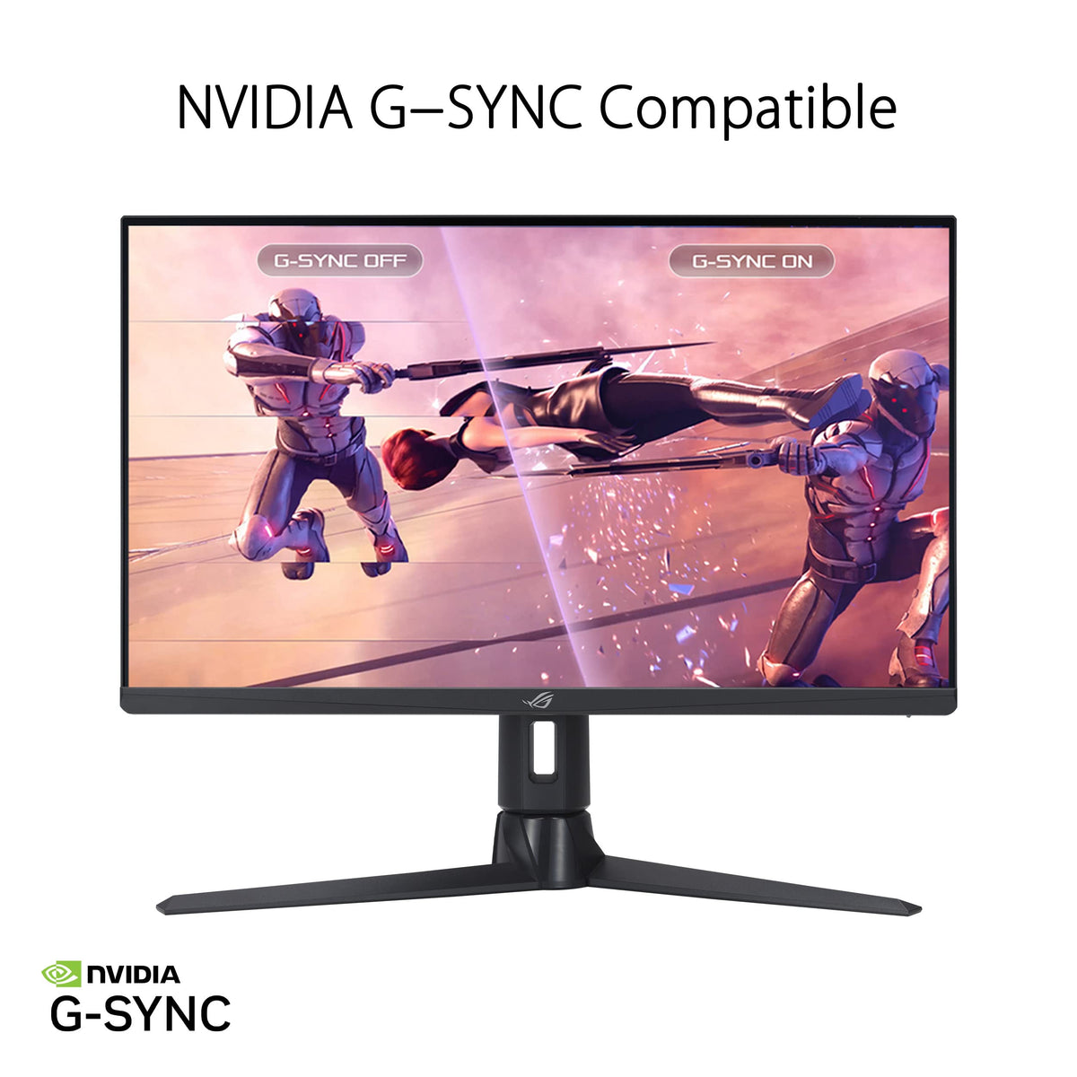 ASUS ROG Strix XG27AQMR HDR display highlighting vivid HDR600 colors