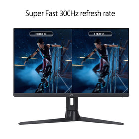 ASUS ROG Strix XG27AQMR ultra-fast GTG detail showcases responsive 1ms action