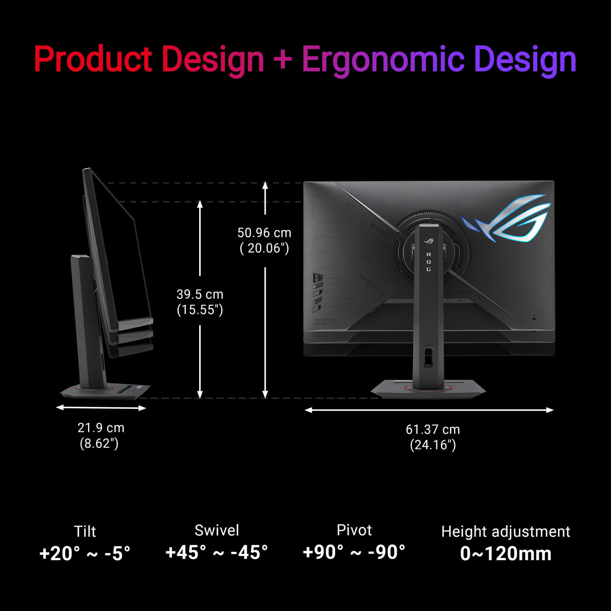 ASUS ROG Strix XG27UCG color gamut coverage for vivid visuals and uniformity