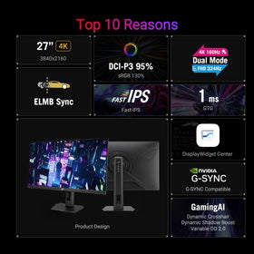 ASUS ROG Strix XG27UCSR 324Hz FHD mode delivers rapid-action performance.