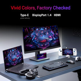 ASUS ROG Strix XG27WCMS 1ms GTG response reduces blur during fast scenes