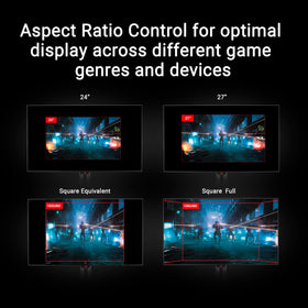 ASUS ROG Strix XG32UCWMG connectivity ports show versatile inputs