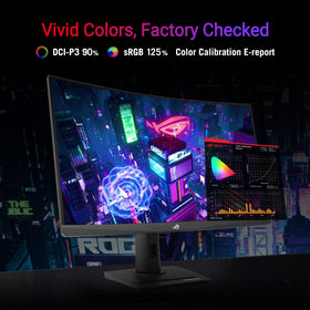 ASUS ROG Strix XG32WCS 180Hz action shot for smooth gameplay.