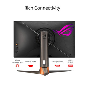 ASUS ROG Swift 360Hz 27 monitor Reflex Latency Analyzer indicator for latency insights