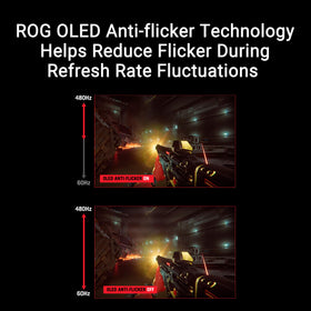 ASUS ROG Swift OLED PG27AQDP AI assistant on-screen for smarter gaming