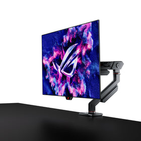 ASUS ROG Swift PG27AQDM-R 1000 nits peak brightness enhances HDR scenes.