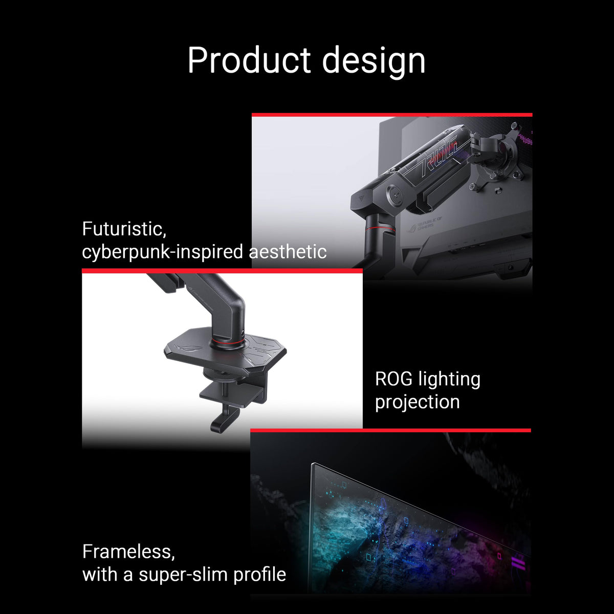 ASUS ROG Swift PG27AQDM-R is G-Sync compatible for tear-free gameplay.