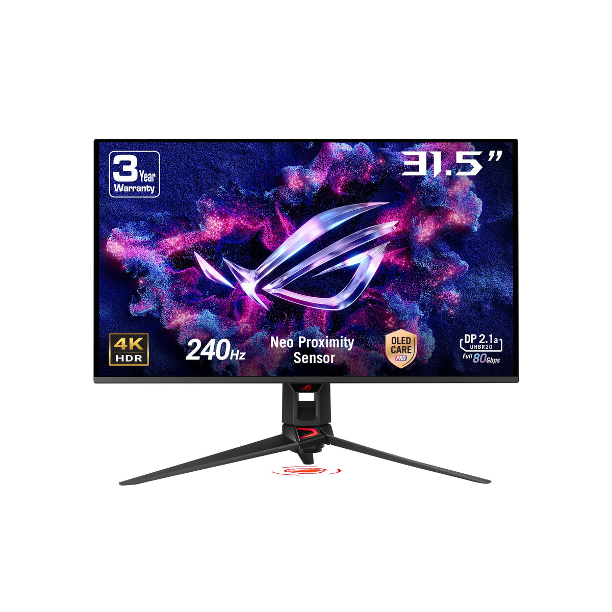 ASUS ROG Swift PG32UCDMR OLED Care Pro reducing burn-in risk during use